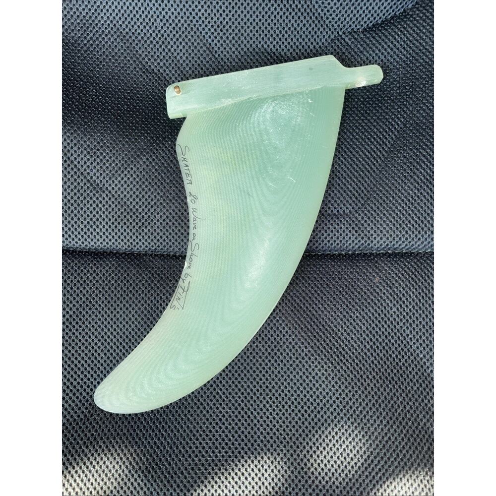 Vintage Fins Brand Windsurfing Fin Skater 20 Wave On Shore RARE!